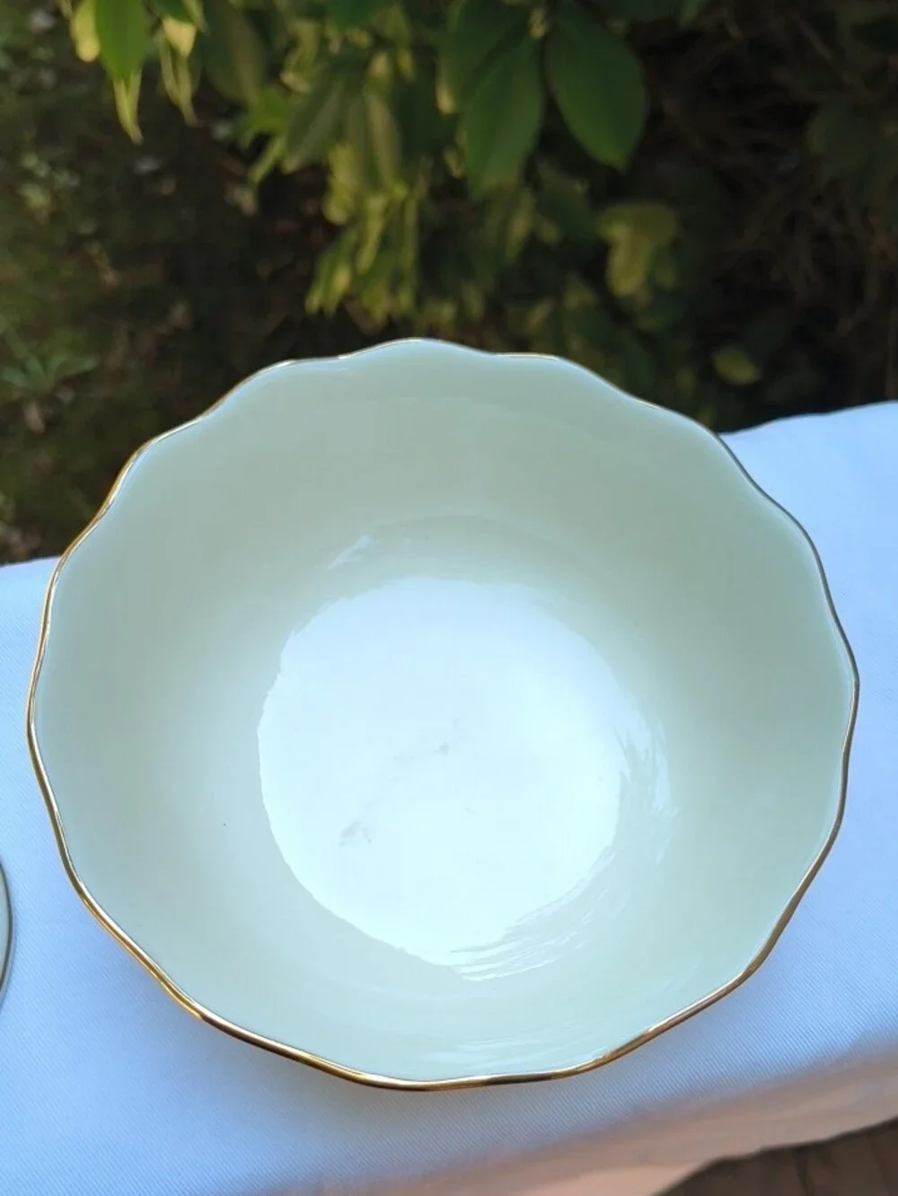 Lenox Porcelain Bowls with Certified Gold Trim / Candle Stick Holder Formal Set